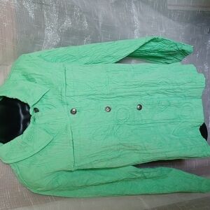 Mirror Image Beautiful bright green jacket L